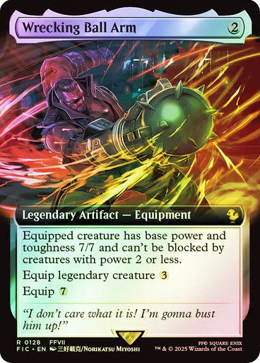 Wrecking Ball Arm (FIC) (128) / Extended Art / Foil