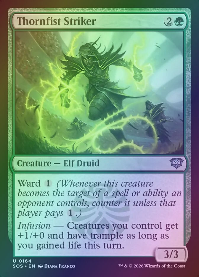 Thornfist Striker (SOS) (164) / Foil