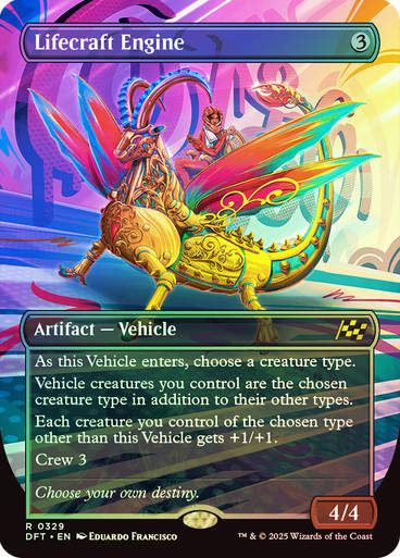 Lifecraft Engine (DFT) (329) / Foil / Borderless