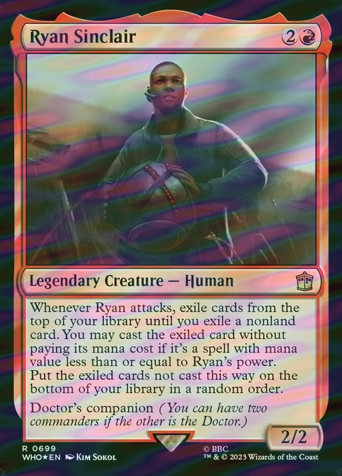 Ryan Sinclair (WHO) (699) / Surge Foil