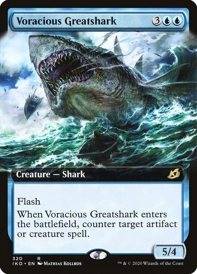 Voracious Greatshark (IKO) (320) / Extended Art