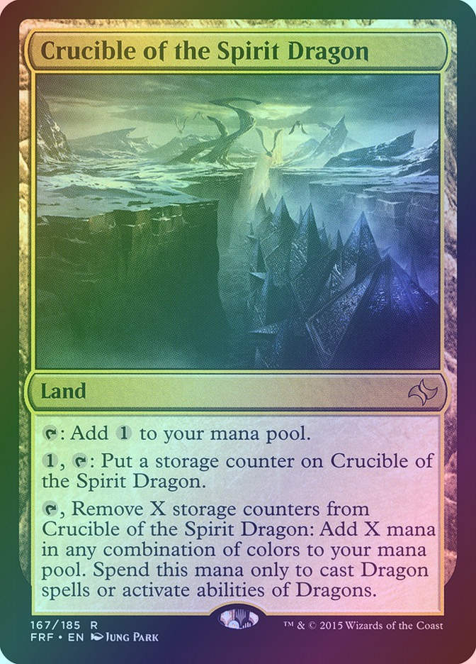 Crucible of the Spirit Dragon (FRF) (167) / Foil