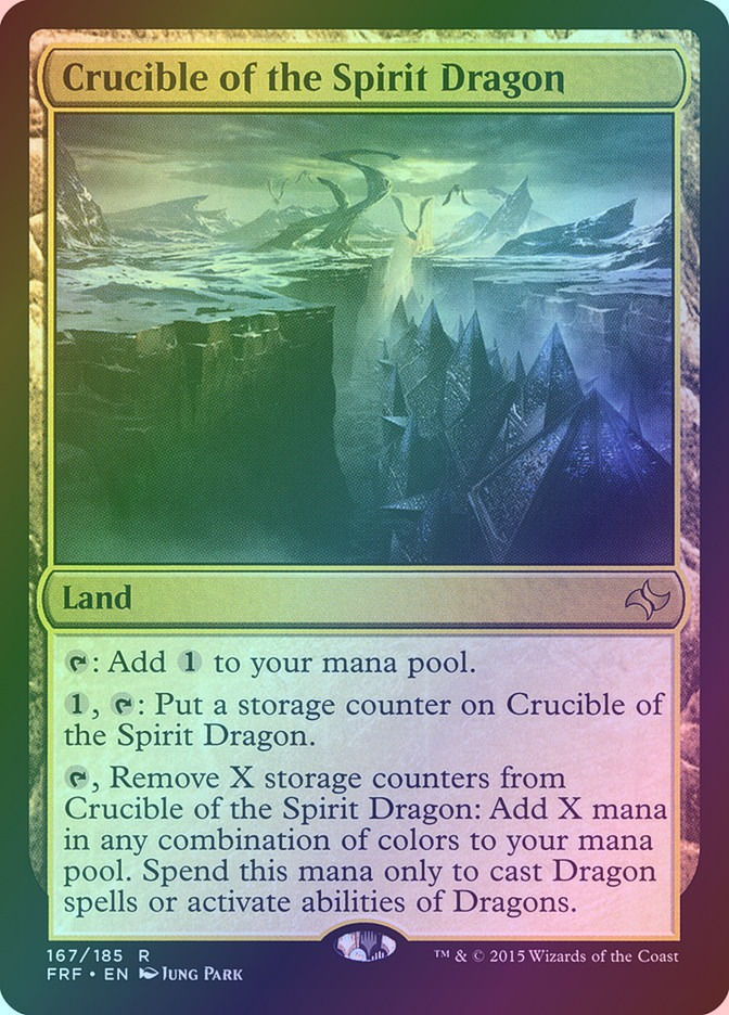 Crucible of the Spirit Dragon (FRF) (167) / Foil