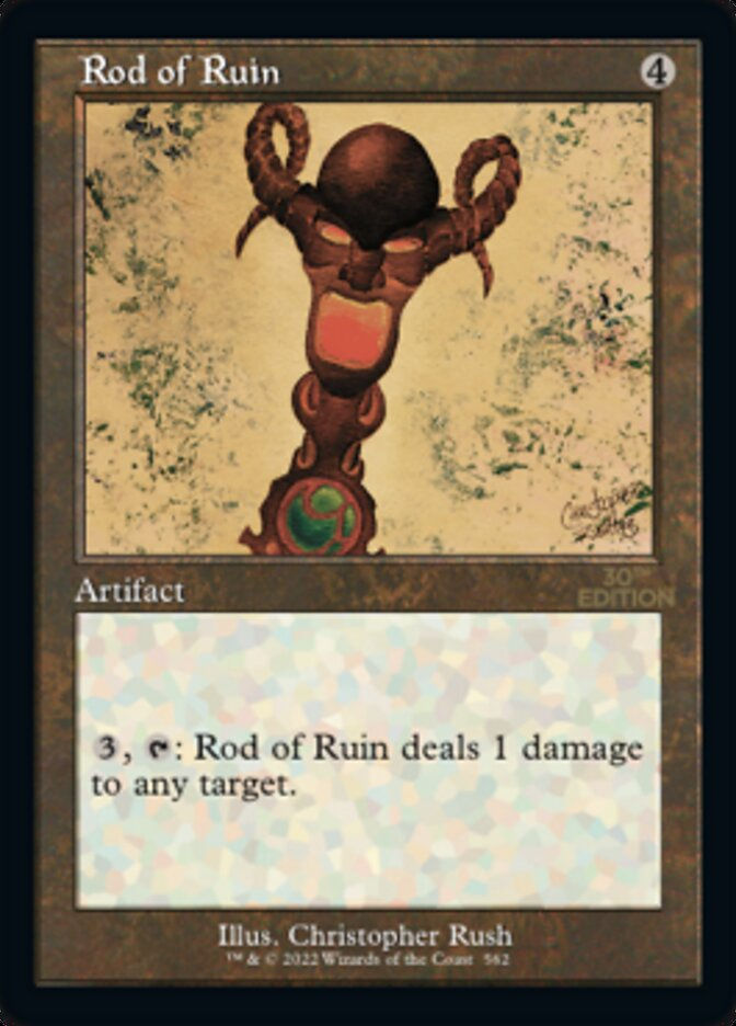 Rod of Ruin (30a) / Retro Frame