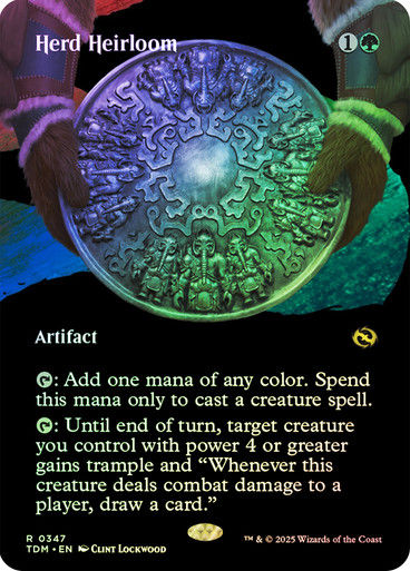 Herd Heirloom (TDM) (347) / Foil / Showcase BL