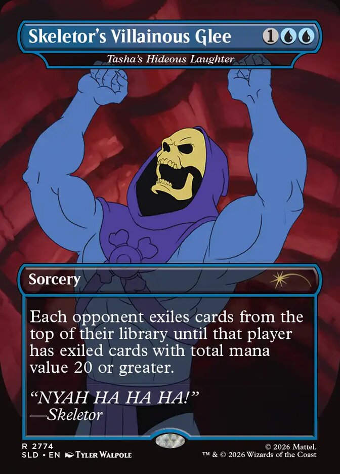 Tasha's Hideous Laughter (SLD) (2774) / Borderless