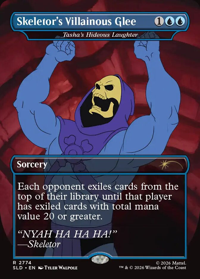 Tasha's Hideous Laughter (SLD) (2774) / Borderless