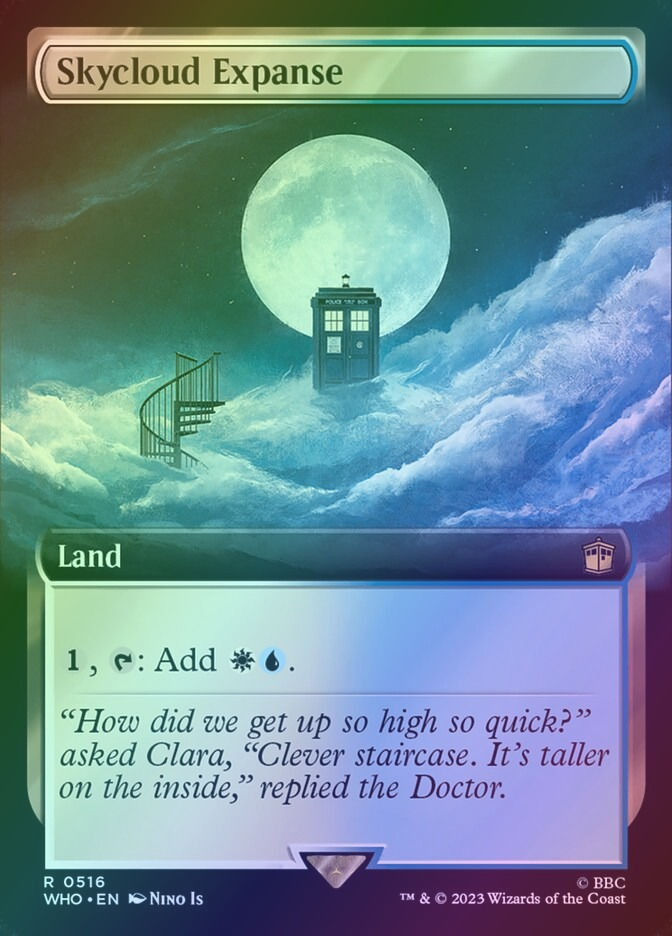 Skycloud Expanse (WHO) (516) / Extended Art / Foil