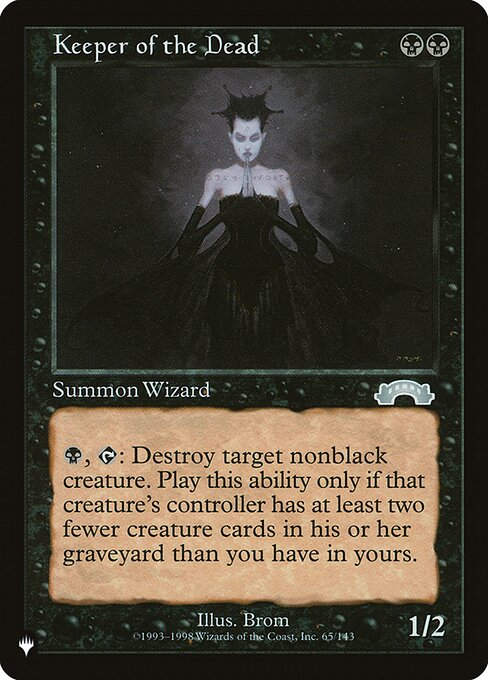 Keeper of the Dead (PLST) (EXO-65)