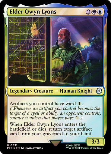 Elder Owyn Lyons (pip) (631) / Surge Foil