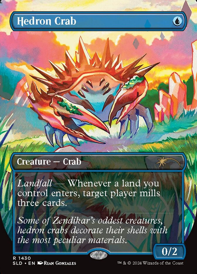Hedron Crab (SLD) (1430) / Borderless