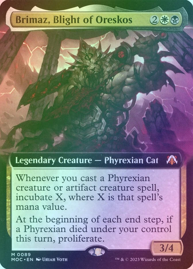 Brimaz, Blight of Oreskos (MOC) (89) / Extended Art / Foil