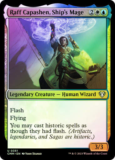 Raff Capashen, Ship's Mage (cmm) / Foil