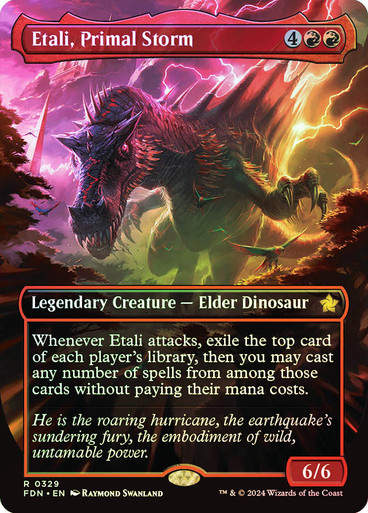 Etali, Primal Storm (FDN) (329) / Foil / Borderless