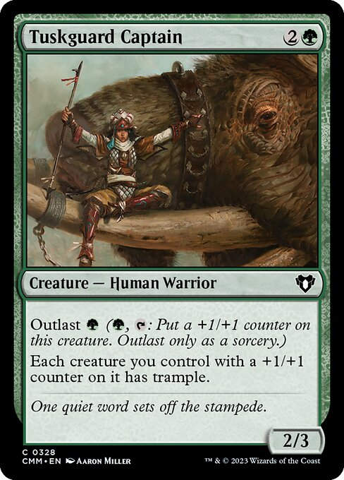 Tuskguard Captain (cmm)