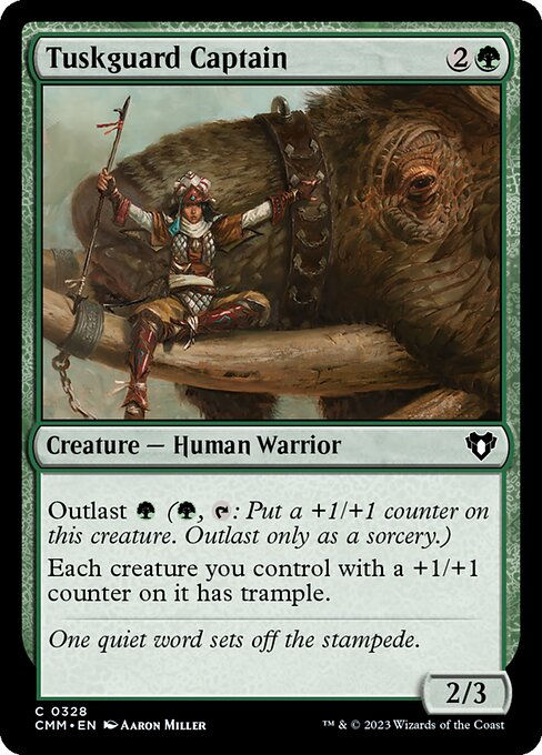 Tuskguard Captain (cmm)