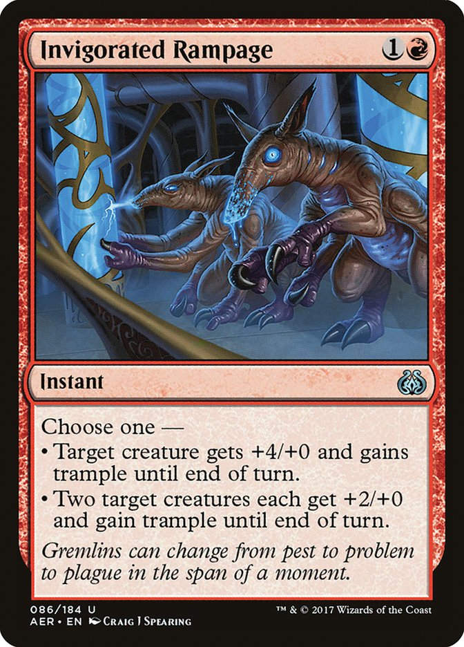 Invigorated Rampage (AER) (86) / Foil