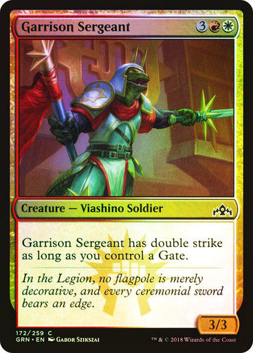 Garrison Sergeant (GRN) (172) / Foil