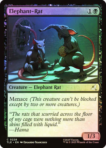 Elephant-Rat (TLE) (228) / Foil