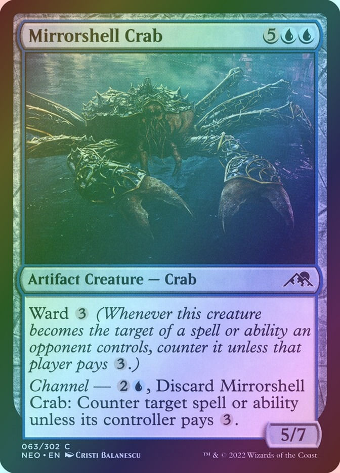 Mirrorshell Crab (NEO) (63) / Foil