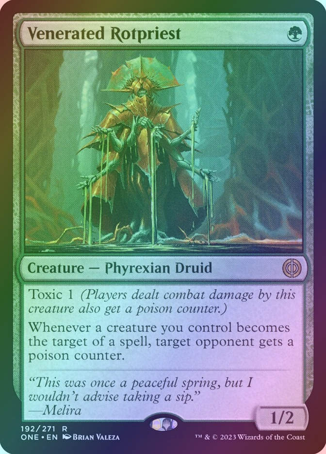 Venerated Rotpriest (ONE) (192) / Foil