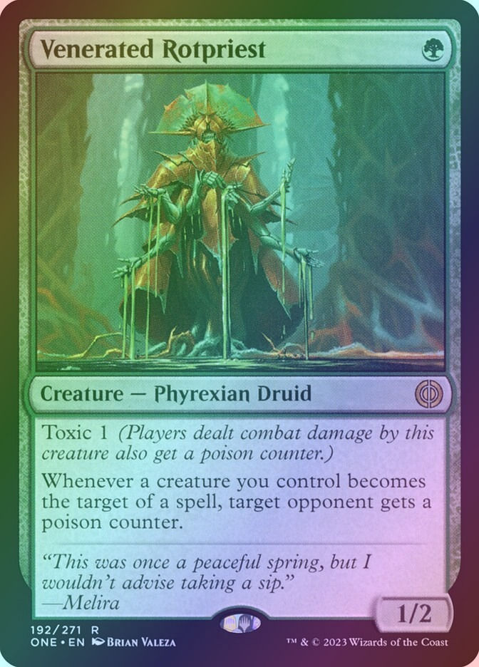 Venerated Rotpriest (ONE) (192) / Foil