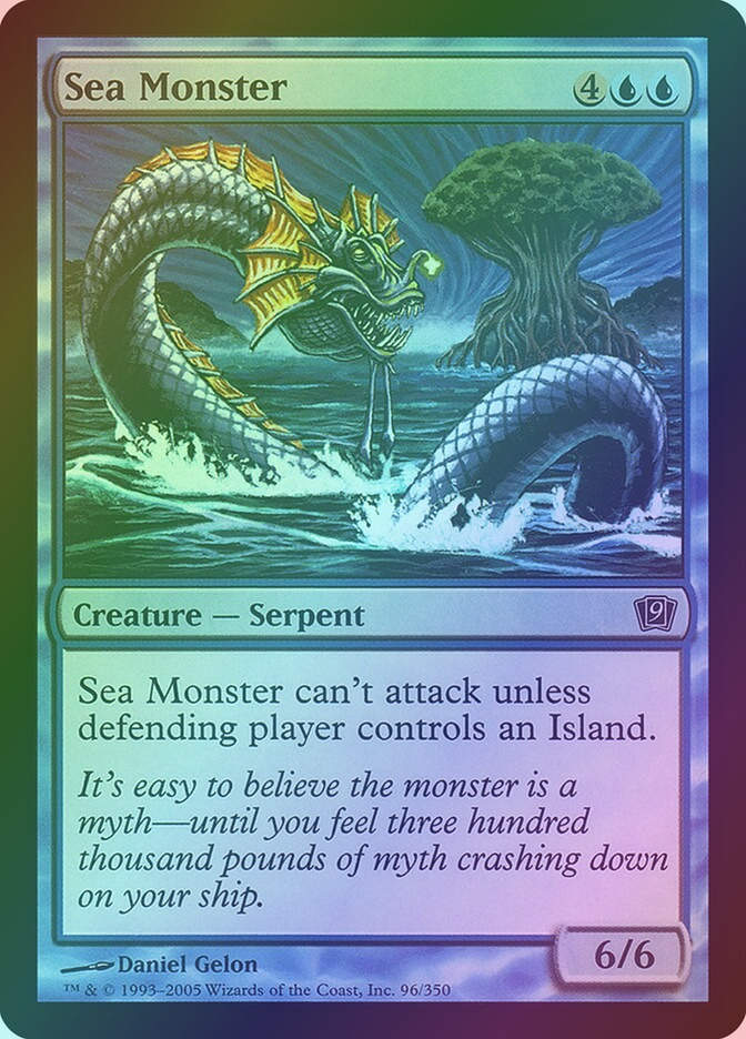 Sea Monster (9ED) (96★) / Foil