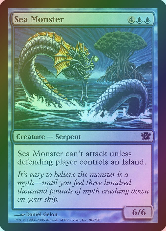 Sea Monster (9ED) (96★) / Foil
