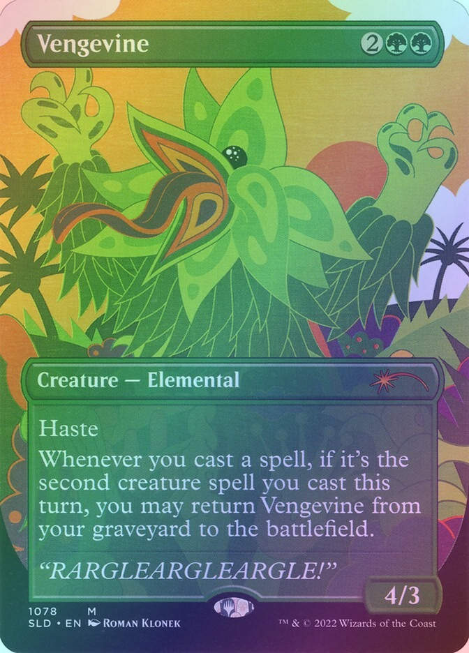 Vengevine (SLD) (1078) / Borderless / Foil