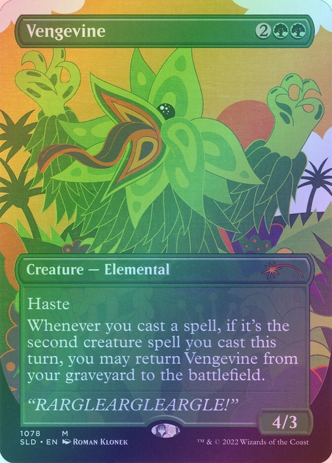 Vengevine (SLD) (1078) / Borderless / Foil