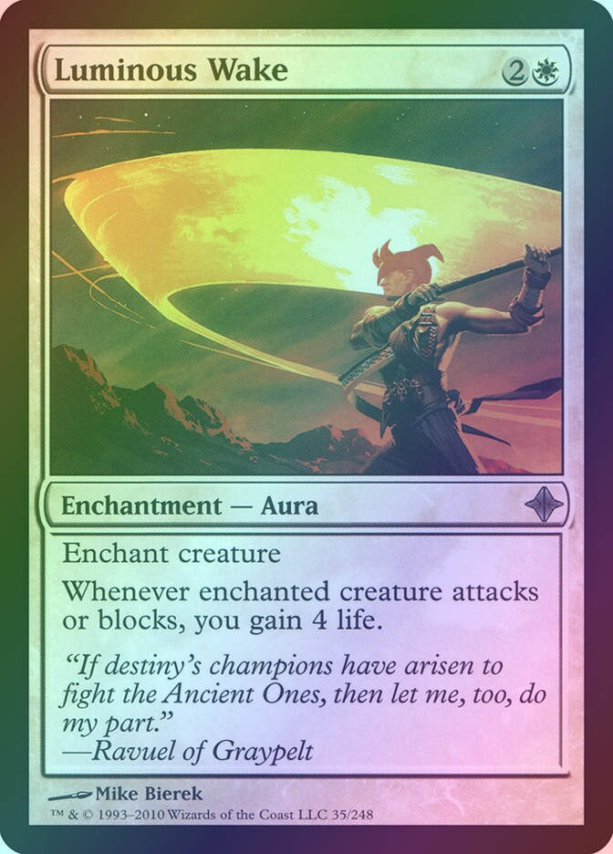 Luminous Wake (ROE) (35) / Foil