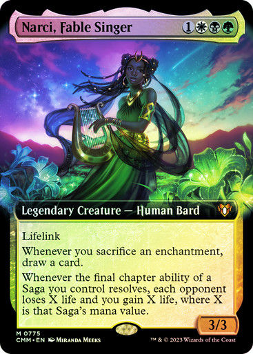 Narci, Fable Singer (cmm) / Extended Art / Foil