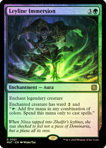 Leyline Immersion (MAT) / Foil
