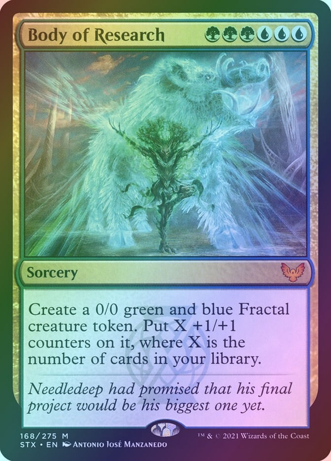 Body of Research (STX) (168) / Foil