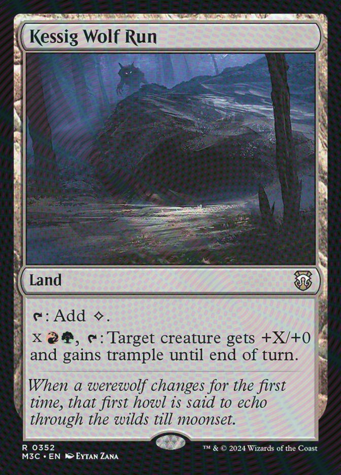 Kessig Wolf Run (M3C) (352) / Ripple Foil