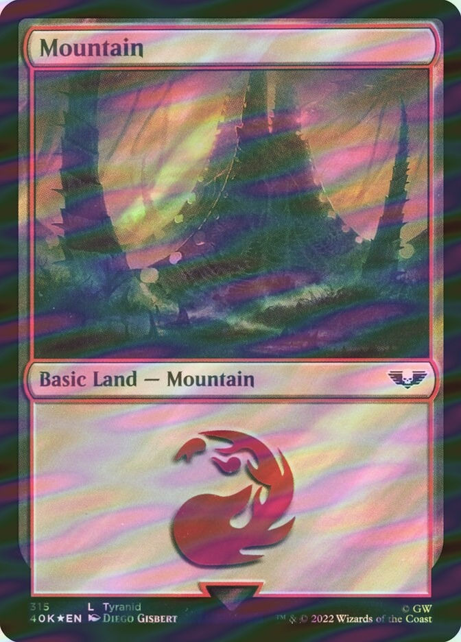 Mountain (40K) (315★) / Surge Foil