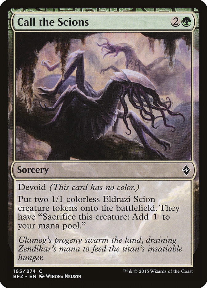 Call the Scions (BFZ) (165)