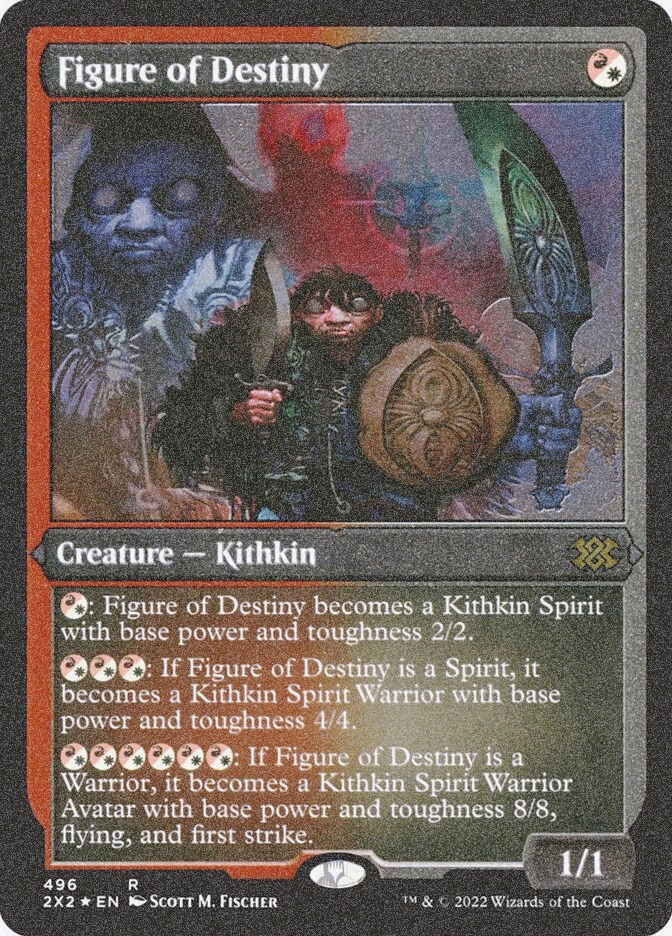 Figure of Destiny (2X2) (496) / Foil Etched
