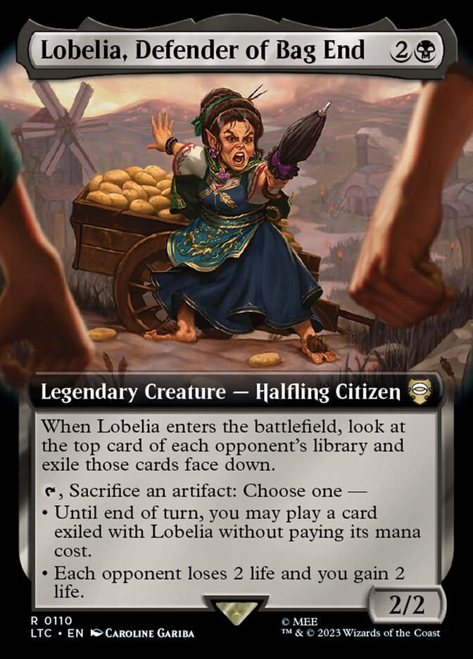 Lobelia, Defender of Bag End (LTC) (110) / Extended Art