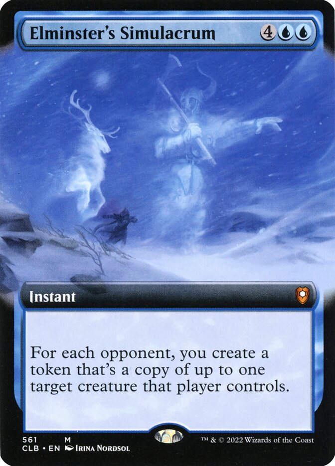 Elminster's Simulacrum (CLB) (561) / Extended Art
