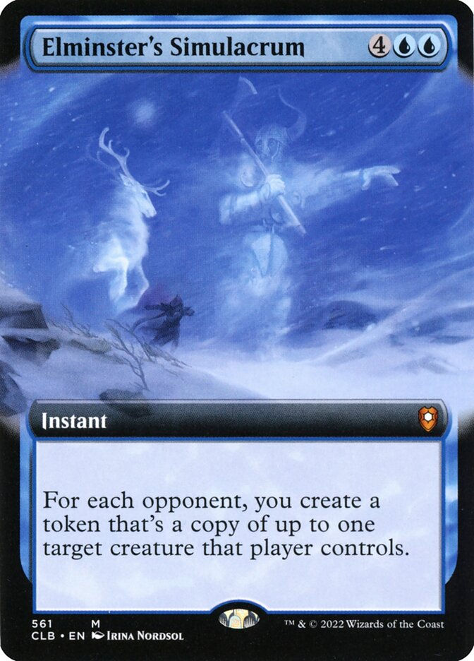 Elminster's Simulacrum (CLB) (561) / Extended Art