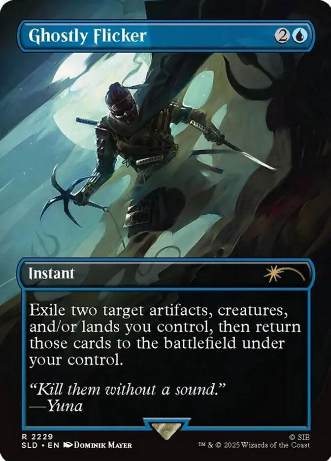 Ghostly Flicker (SLD) (2229) / Borderless