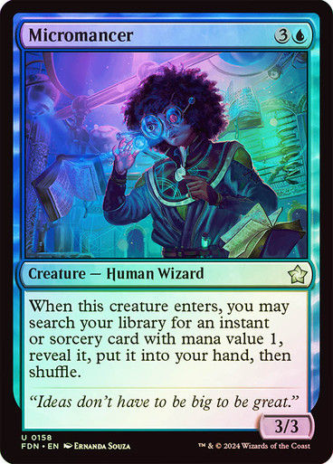 Micromancer (FDN) (158) / Foil