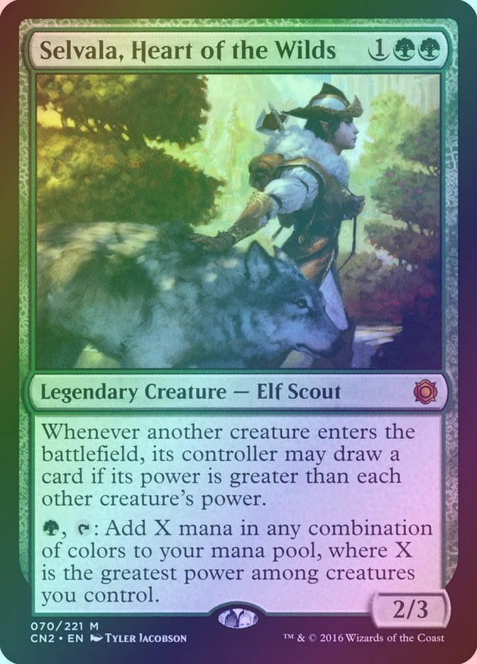 Selvala, Heart of the Wilds (CN2) (70) / Foil