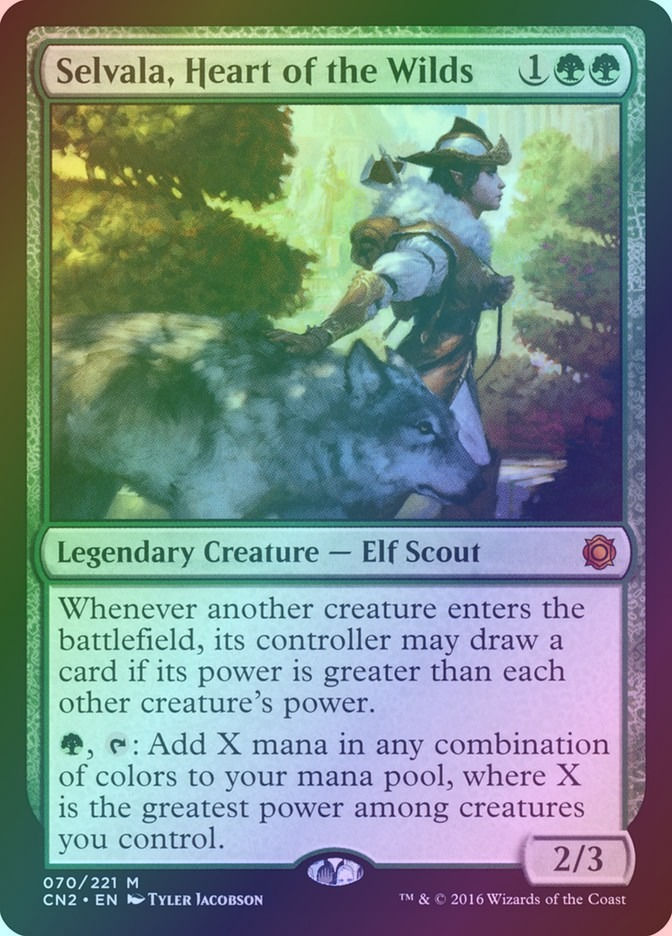 Selvala, Heart of the Wilds (CN2) (70) / Foil