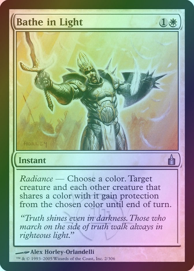 Bathe in Light (RAV) (2) / Foil