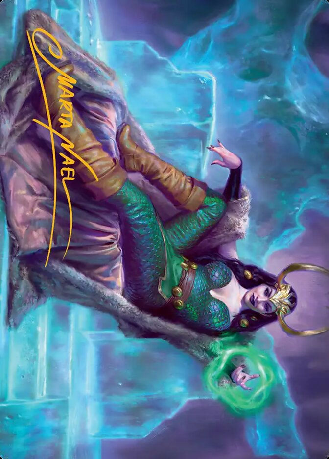 Lady Loki, Agent of Chaos (AMSH) (33) / Firma Dorada