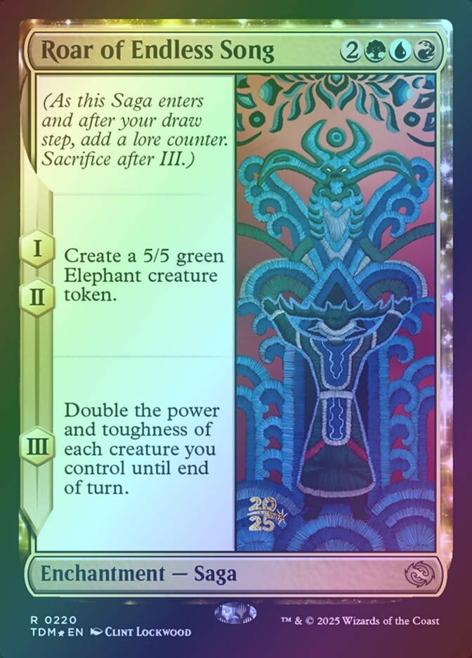 Roar of Endless Song (PTDM) (220s) / Foil