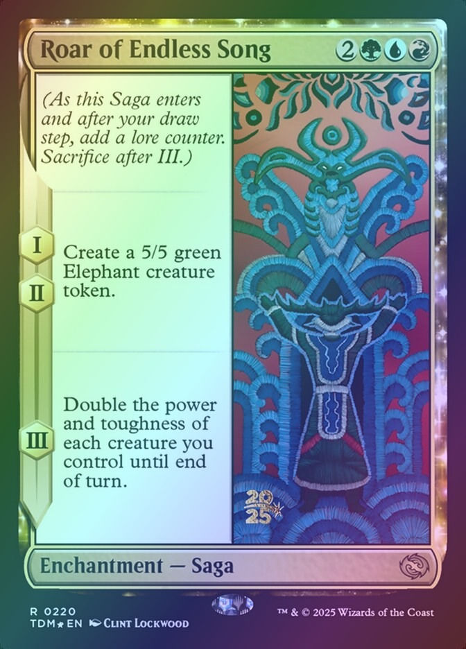 Roar of Endless Song (PTDM) (220s) / Foil