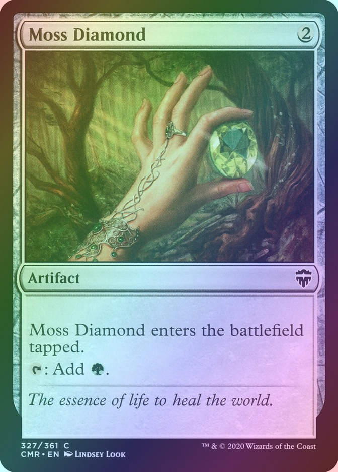 Moss Diamond (CMR) (327) / Foil